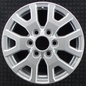 2024-2025 Toyota Tacoma Silver 17x7 6-Lug Silver Alloy Wheel (Remanufactured OEM)