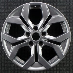 2024-2025 Kia Seltos Gray 17-inch 5 Y-Spoke Painted Silver Alloy Wheel (Remanufactured OEM)