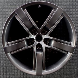 2012-2015 Chevrolet Camaro Black 20x8 5-Spoke Medium Hyper Painted Alloy Wheel (Remanufactured OEM)