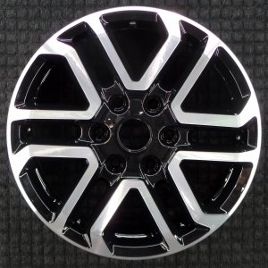 2024-2025 Ford Ranger Black 18-Inch V-Spoke Machined Black Alloy Wheel (Remanufactured OEM)