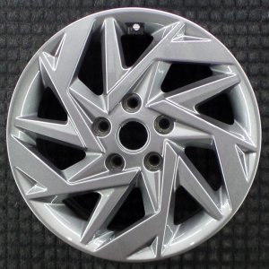 2024-2025 Hyundai Elantra Gray 16x6.5 10-Spoke Painted Charcoal Alloy Wheel (Remanufactured OEM)