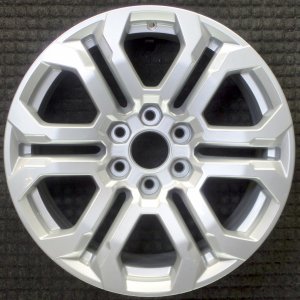 2023-2025 GMC Canyon Silver 20x9 Open Spoke Machined Charcoal Alloy Wheel (Remanufactured OEM)