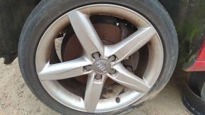 2008-2016 Audi A4 18x8 5-Spoke Alloy Wheel (Used OEM)