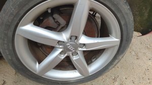 2008-2016 Audi A4 18x8 5-Spoke Alloy Wheel (Used OEM)
