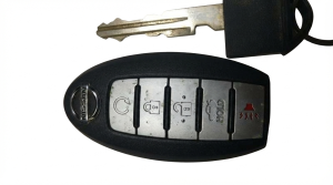2013-2015 Nissan Altima 5-Button Smart Key Remote with Remote Start (Used OEM)
