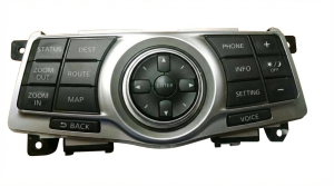 2010-2020 Nissan 370Z Audio Navigation and Dual Dial Temperature Control Module (Used OEM)