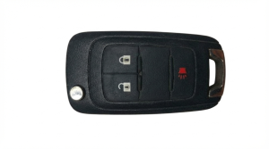 2010-2017 Chevrolet Equinox 3-Button Flip Key Remote Keyless Entry Transmitter (Used OEM)
