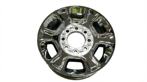  Chevrolet Silverado 2500 Chrome 18x8 6-Spoke Indented Chrome Alloy Wheel (New OEM)