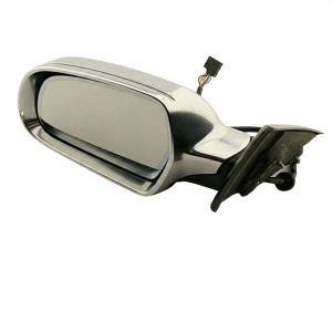 2010-2014 Audi A5 Silver Power Door/Side View Mirror - Left (Driver) (Used OEM)