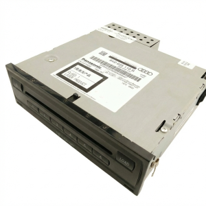 2012-2013 Audi A6 Glove Box Mounted 6-Disc CD Changer (Used OEM)