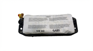 2018-2020 Volkswagen Tiguan Black Dashboard Air Bag - Right (Passenger) (Used OEM)
