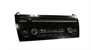 2009-2010 BMW 750i Radio and Temperature Control Panel (Used OEM)