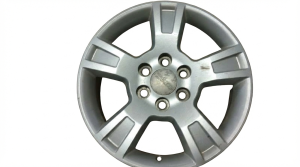 2008-2012 GMC Acadia 18x7.5 5-Spoke Silver Painted Alloy Wheel (Used OEM)