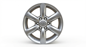 2010-2021 Lexus GX460 Silver 18x7.5 6-Spoke Silver Painted Alloy Wheel (Used OEM)