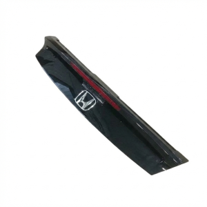 2013 Honda Civic Black Trunk Lid Finish Panel with Spoiler (Used OEM)