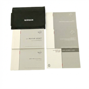 2019 Nissan Qashqai Owners Manual with Storage Cover (Used OEM)