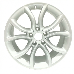 2015-2019 BMW X6 Silver 19x9 V-Spoke Silver Alloy Wheel (New OEM)