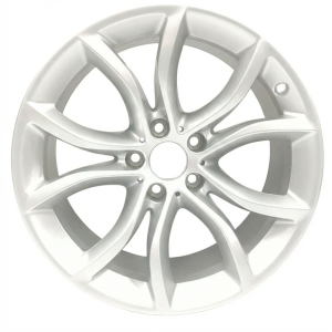 2015-2019 BMW X6 Silver 18mm Offset Silver V-Spoke Alloy Wheel (New OEM)