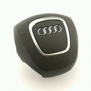 2009-2012 Audi Q5 Black Steering Wheel Air Bag - Left (Driver) (Used OEM)