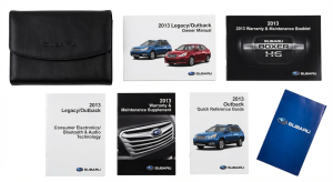 2013 Subaru Legacy Owners Manual with Storage Cover (Used OEM)