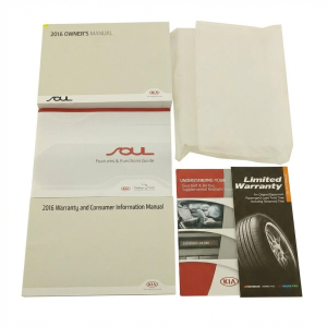 2014-2019 Kia Soul Owners Manual (Used OEM)