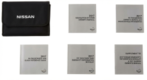 2017 Nissan NV3500 Owners Manual with Cover (Used OEM)