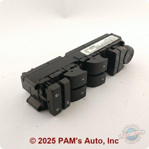 2008-2009 Buick Enclave Master Power Window and Door Lock Switch - Left (Driver) (Used OEM)