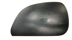 2009-2010 Chrysler PT Cruiser Black Manual Door/Side View Mirror - Left (Driver) (Used OEM)