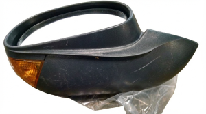 2009-2010 Chrysler PT Cruiser Black Manual Door/Side View Mirror - Right (Passenger) (Used OEM)