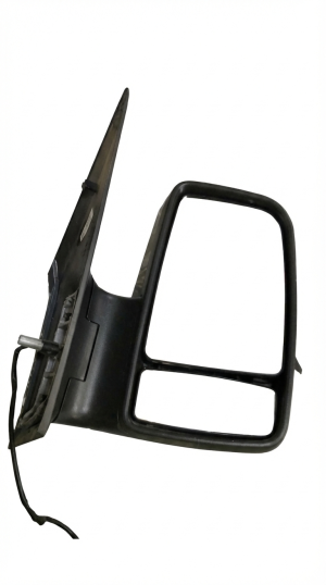 2010-2018 Mercedes-Benz Sprinter 3500 Black Manual Signal Door/Side View Mirror - Right (Passenger) (Used OEM)