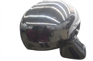 2009 Toyota Venza Black Power Heated Door/Side View Mirror - Left (Driver) (Used OEM)