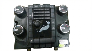 2012-2013 Volvo S80 Chrome Radio and Temperature Control Panel (Used OEM)
