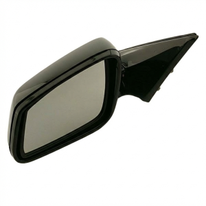 2011-2012 BMW 740i Black Power Door/Side View Mirror - Left (Driver) (Used OEM)