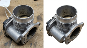 2008-2010 Ford F-550 Super Duty Fuel Injection Throttle Body Assembly (Used OEM)