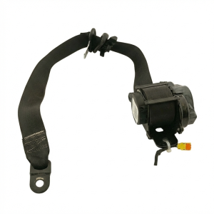  Fiat Freemont Black Seat Belt Assembly with Pretensioner - Front (Used OEM)