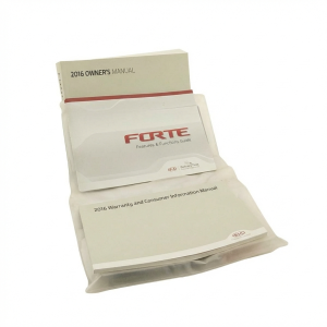 2014-2016 Kia Forte Koup Owners Manual with Storage Cover (Used OEM)