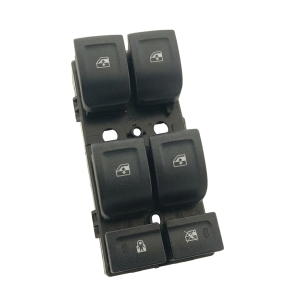 2014-2019 GMC Sierra 1500 Master Power Door Lock Switch Assembly with Bezel - Left (Driver) (Used OEM)