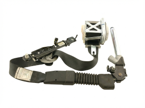 2011-2016 Hyundai Elantra Black Seat Belt Assembly with Pretensioner - Front (Used OEM)