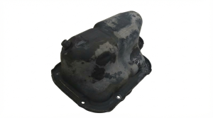 2011-2013 INFINITI QX56 Upper and Lower Engine Oil Pan Assembly (Used OEM)