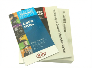 2017-2019 Kia Soul Owners Manual with Storage Cover (Used OEM)