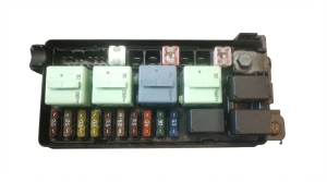 2010-2011 Mini Cooper Underhood Fuse Box Assembly (Used OEM)