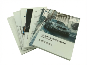 2014-2016 BMW 550i Owners Manual with Storage Cover (Used OEM)