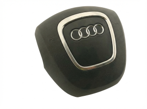2010-2011 Audi S5 Black Steering Wheel Air Bag (Used OEM)