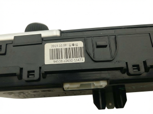 2015-2017 Hyundai Sonata Radio Control Panel and Clock Assembly (Used OEM)