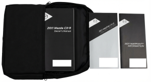 2010-2012 Mazda CX-9 Owners Manual with Storage Cover (Used OEM)