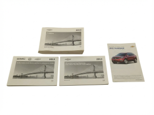 2013 Buick Enclave Owners Manual without Cover (Used OEM)