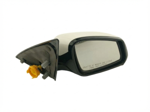 2014-2015 BMW 550i GT White Power Door/Side View Mirror - Right (Passenger) (Used OEM)