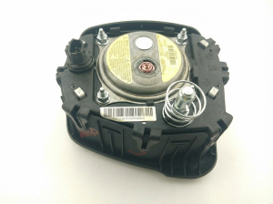 2017-2018 Hyundai Elantra Black Steering Wheel Air Bag - Left (Driver) (Used OEM)