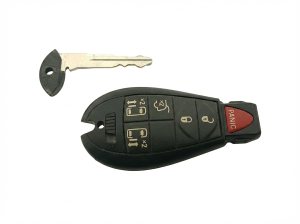 2008-2016 Chrysler Town &amp; Country 6-Button Fobik Keyless Entry Transmitter (Used OEM)
