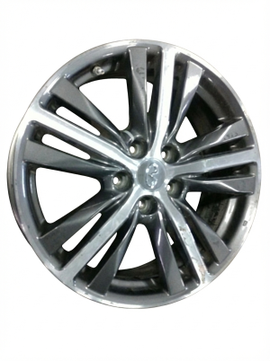2013 INFINITI JX35 18x7.5 Machined Charcoal Alloy Wheel (Used OEM)